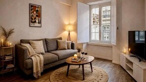 Apartment, 1 Bedroom | Living room - Praça do Comércio Romantic Apartment (Lisbon)