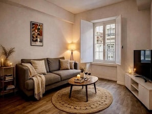Apartment, 1 Schlafzimmer | Wohnzimmer