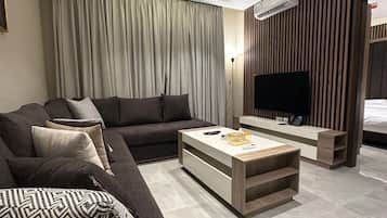 Condo, 1 phòng ngủ, phù hợp cho người khuyết tật, hút thuốc | Phòng khách