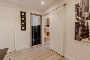 Interior - A modern 57sqm flat, perfect for 4 guests, located on the first floor of a building with an elevator (stairs to reach it).The property is situated in the San Salvario district, one of Turin's central neighborhoods, renowned for its Art Nouveau and Baroqu (Turin)