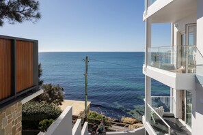 A modern building with a view of the sea. - Bower Break at Fairy Bower (Manly)