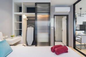 Coffres-forts dans les chambres, rideaux occultants