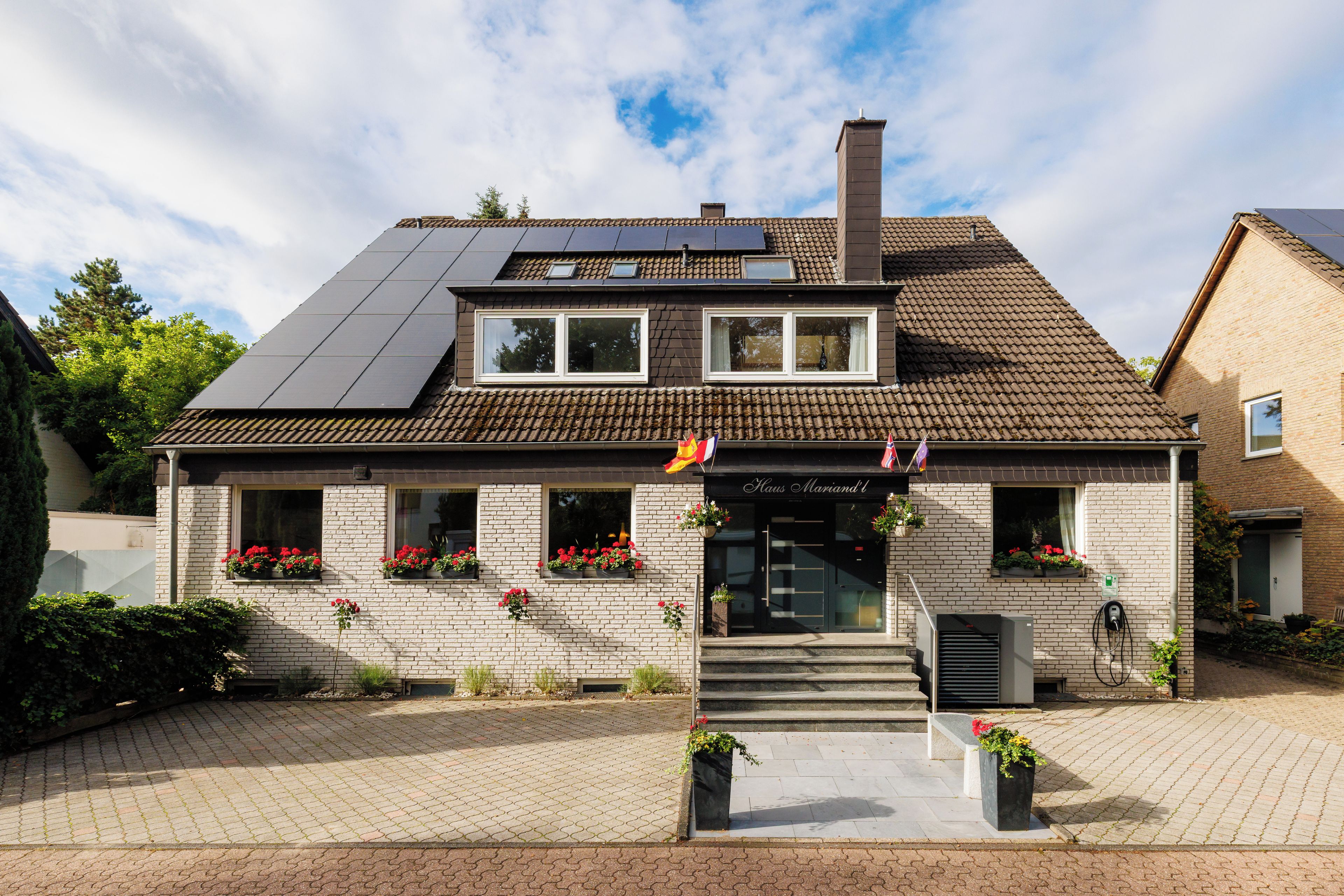 Voorkant van accommodatie