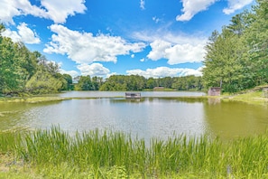 House (1 Bedroom) | Interior - Letchworth Cabin: Lake Access, Slide, Canoe Rental (Bliss)