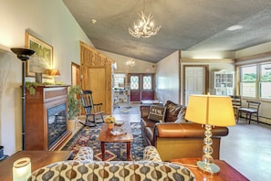 House (1 Bedroom) | Interior - Cozy Cabin Retreat at Letchworth Valley Resort (Bliss)