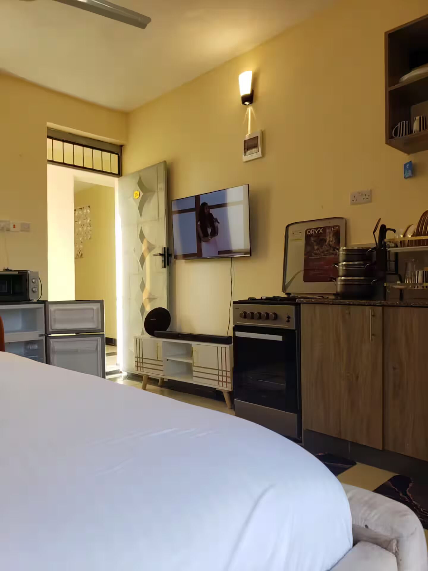 1 bedroom, iron/ironing board, WiFi, bed sheets