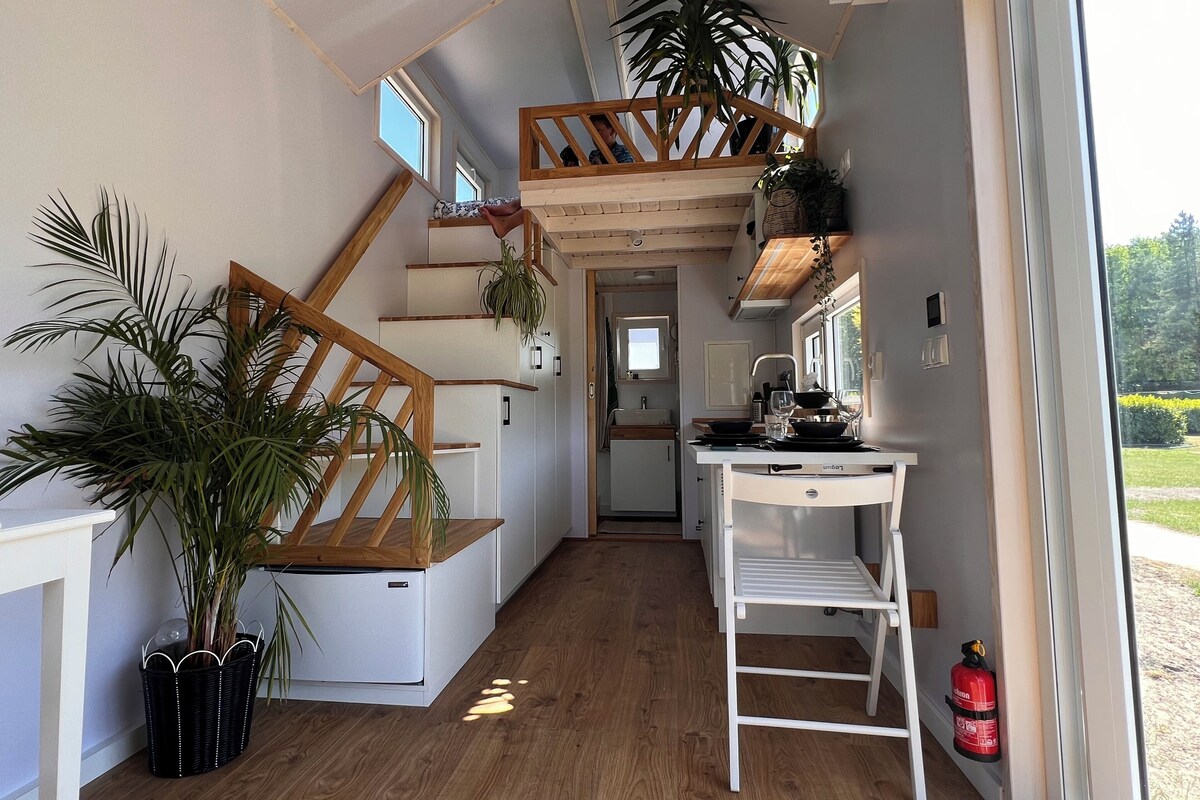Tiny Trio - 2 Tiny Houses & Safari Tent for up to 12 People Eco-Wellness | View from room