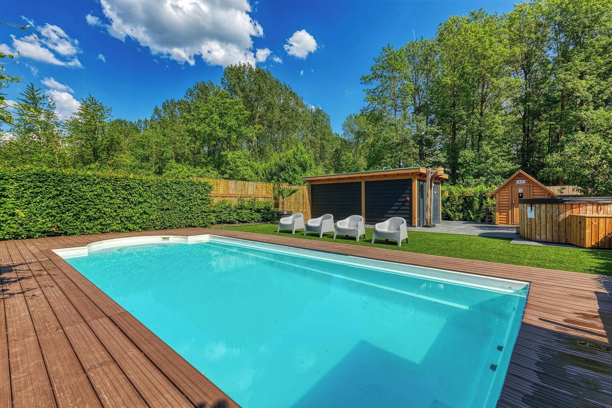 Sunny Duo - Lodge & Slaaptent voor tot 8 Personen + Eco-Wellness, Zeewolde | Kameruitzicht
