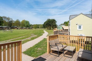 View from room - Glamping lodge with Eco-Wellness (Zeewolde)
