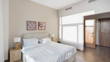 Appartement Supérieur, vue mer | Espace de travail pour ordinateur portable, Wi-Fi gratuit, draps fournis