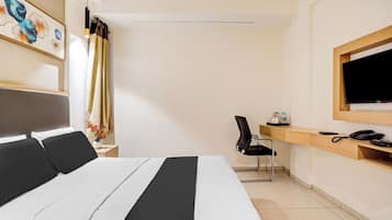 Desk, WiFi (free), bed sheets