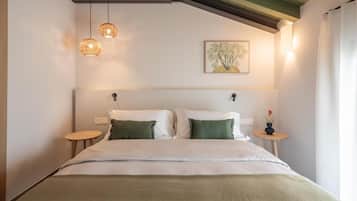 Quarto casal ou duplo standard, vista para o jardim | Quartos à prova de som, Wi-Fi de cortesia