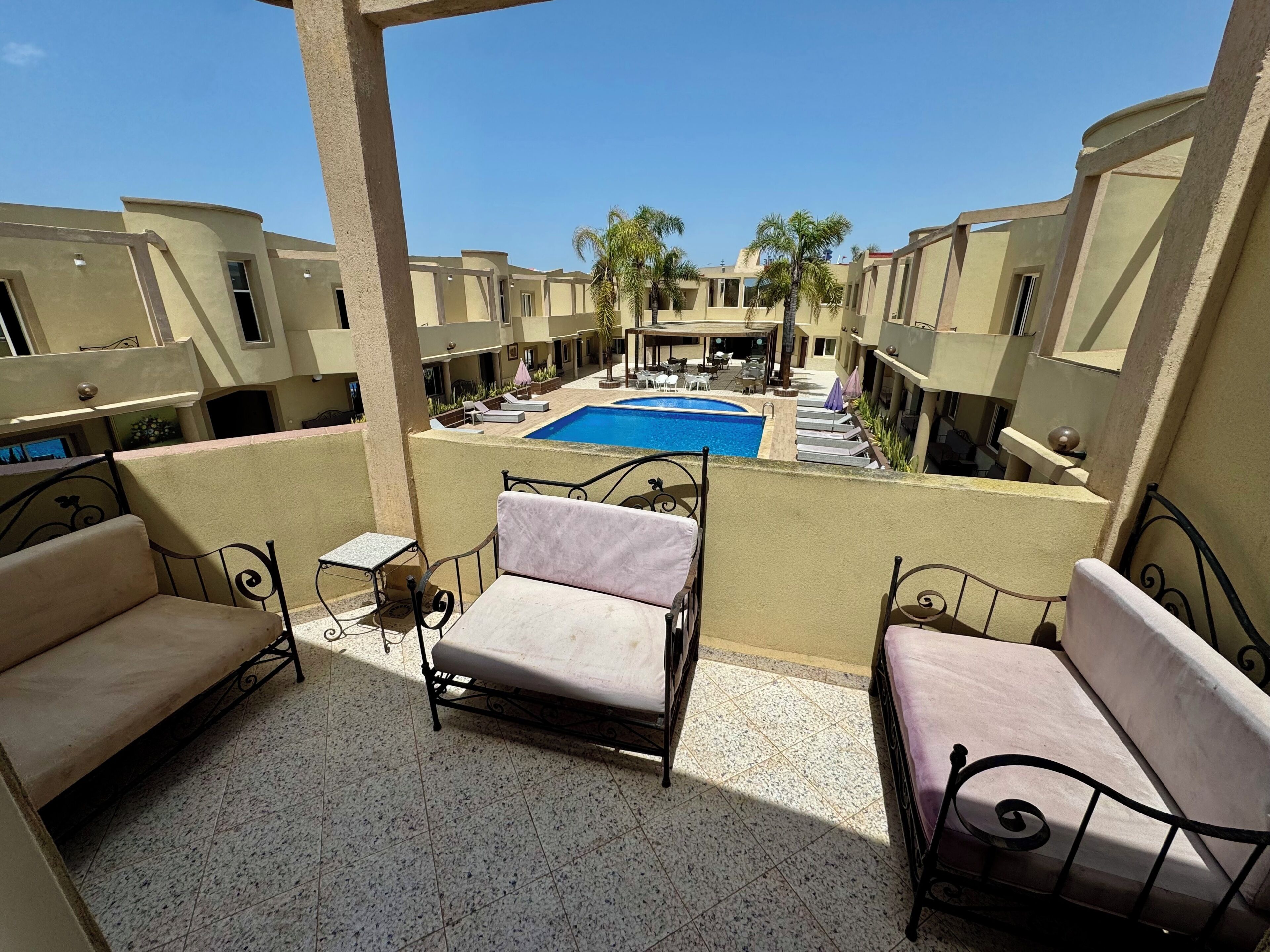 Classic Bungalow, Pool View | Terrace/patio