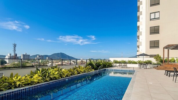 Basic Apartment | Pool - Modern Apartment in Cond. With Pool Skl1505 (Penha)