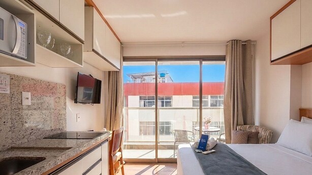 Apartment - Studio in a Cond. With Pool Near the Beach Cao0305 (Salvador)