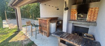 Holiday Home "Maison Vacances Massignieu" with Mountain View, Private Pool, and Wi-Fi