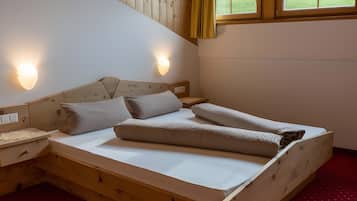 2 slaapkamers, een strijkplank/strijkijzer, wifi, beddengoed