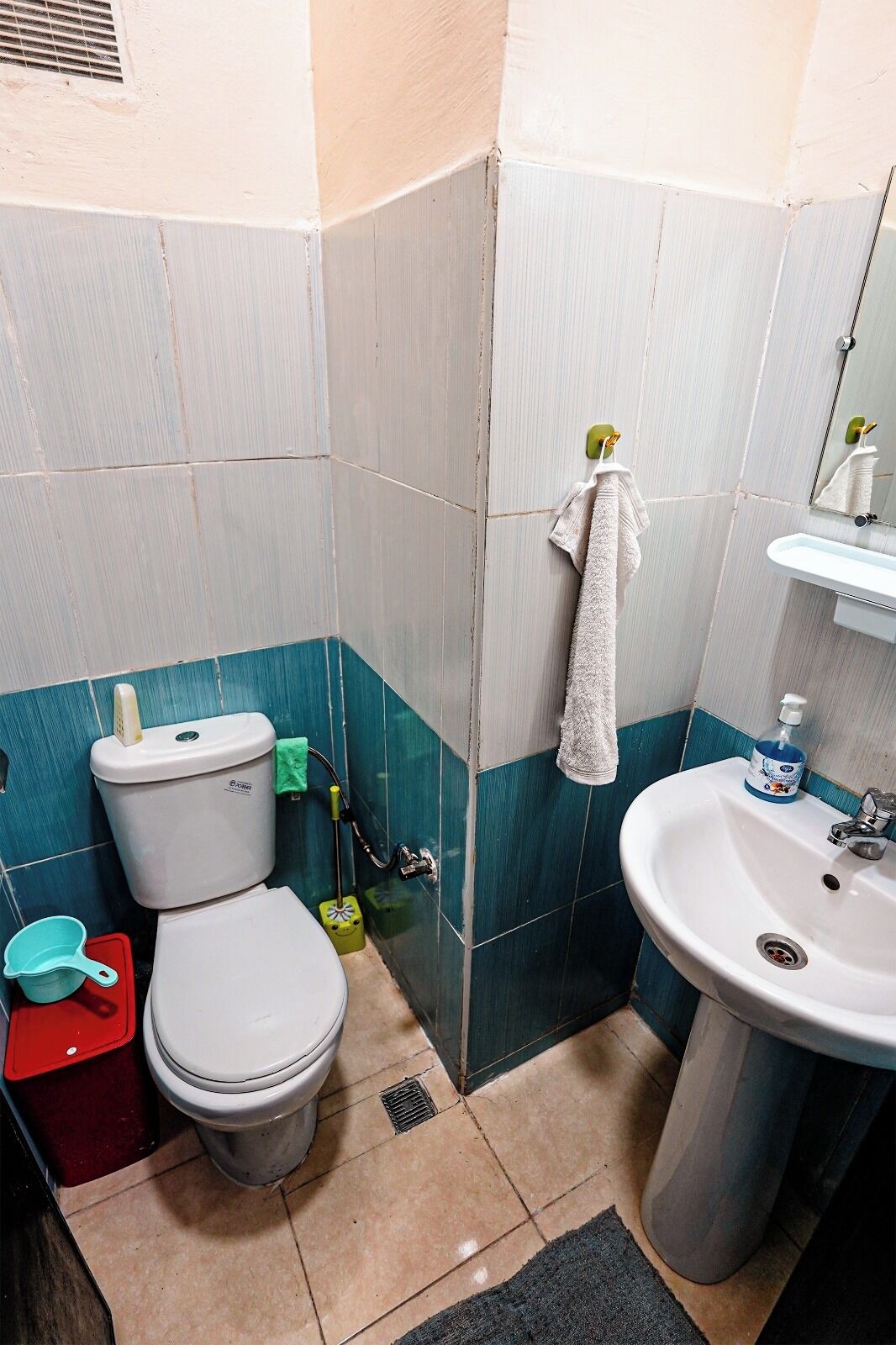 Appartement, 2 chambres, balcon, vue ville | Salle de bain