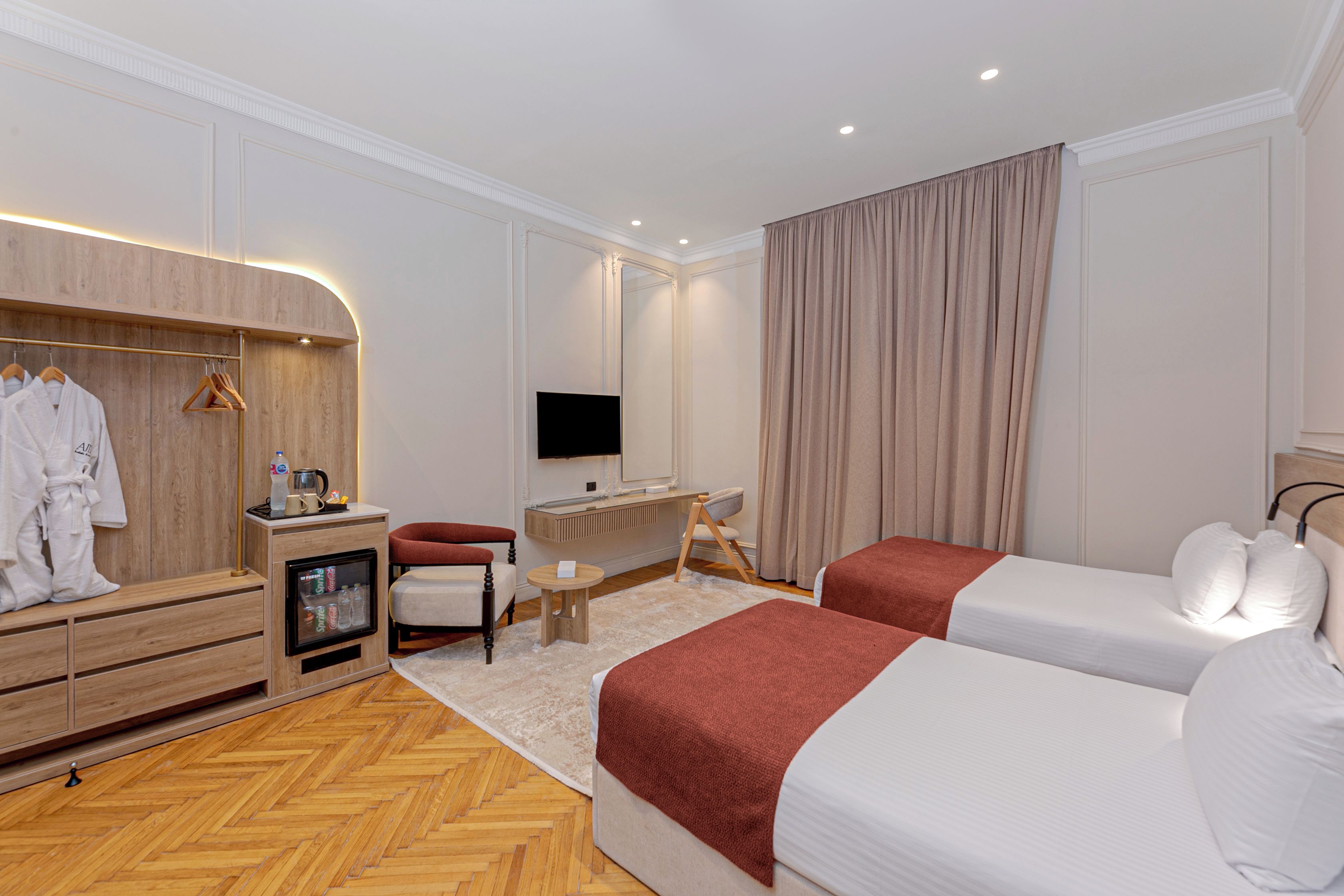 Chambre supérieure, 2 lits jumeaux