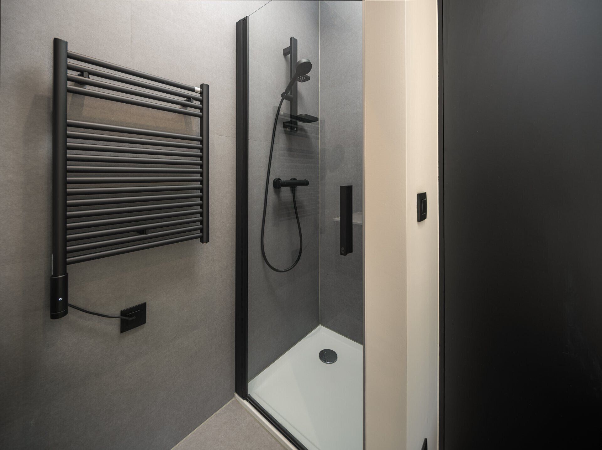 Dusche, Handtücher