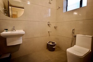 Deluxe Apartment, Balcony, City View | Bathroom - Cocostay Kozhikode  (Edachira)