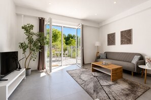 Classic Apartment | Living area - Apartment mit Terrasse (Bielefeld)