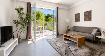 Apartment mit Terrasse