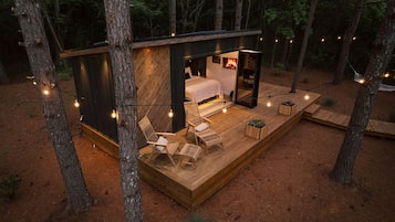 Luxury-Ferienhütte, Talblick | Terrasse/Patio