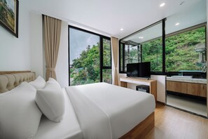 Habitación Deluxe doble, vistas a la montaña | Vistas desde la habitación