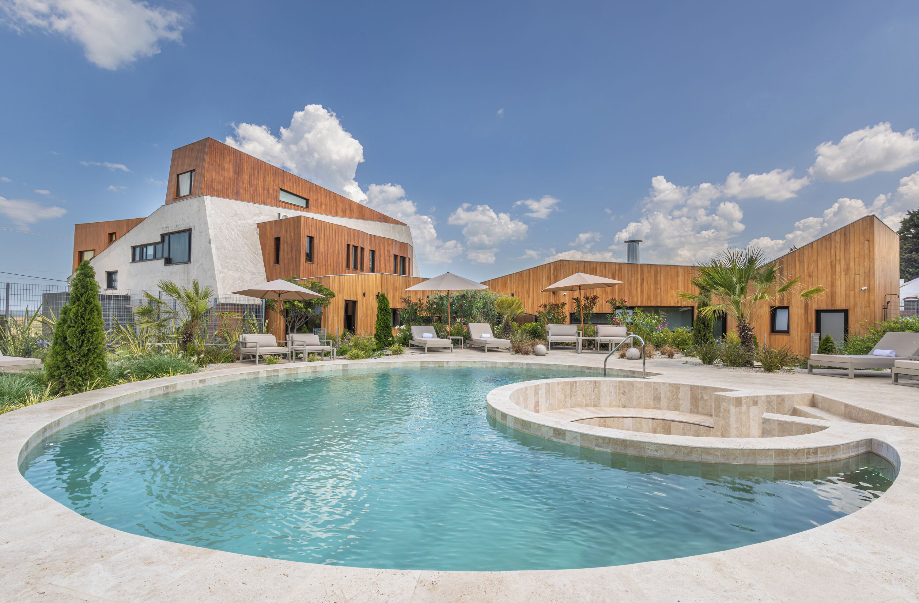Seasonal outdoor pool