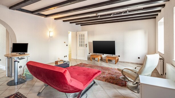 Interior - Room 'Einzelzimmer Mit Bad' with Balcony and Wi-Fi (Düsseldorf)