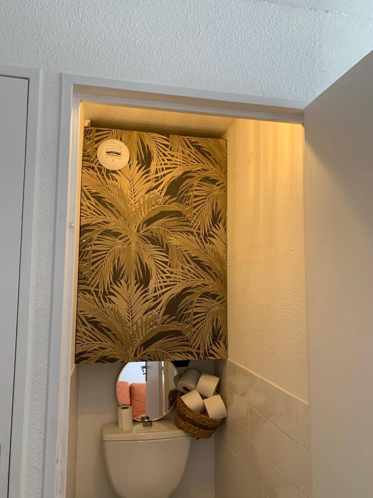 Douche, séchoir à cheveux, serviettes fournies