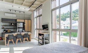 Room - Modern Loft 750m From Canas Beach Tps201 (Florianópolis)
