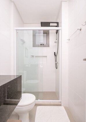 Bathroom - Studio for Couples 750m From Canas Beach Tps204 (Florianópolis)