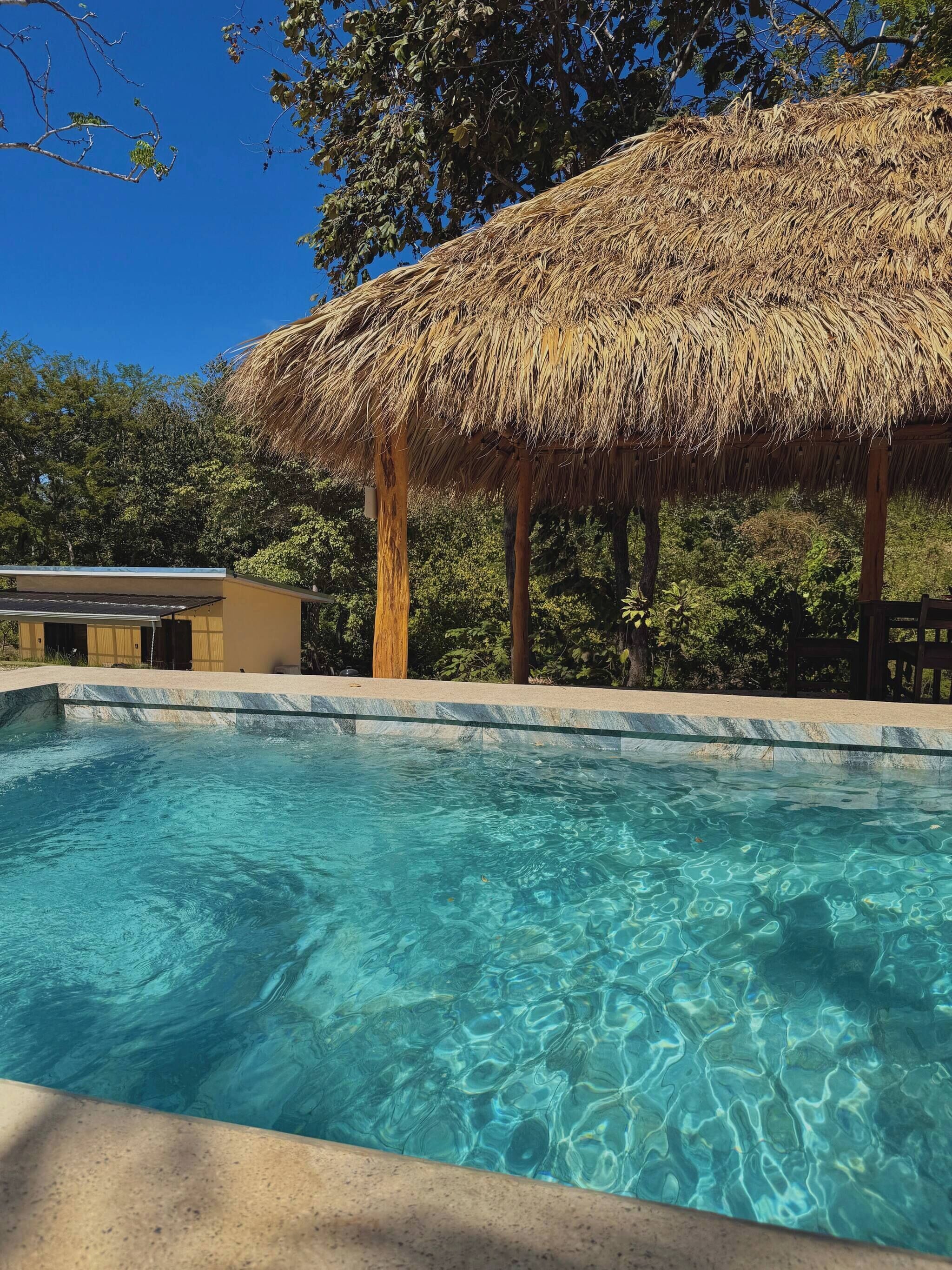 Estudio, 1 habitación, patio, vista al jardín | Alberca | Alberca al aire libre 
