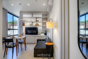 Dining - Comfortable Studio 220 m From the sea Mal0109 (Florianópolis)