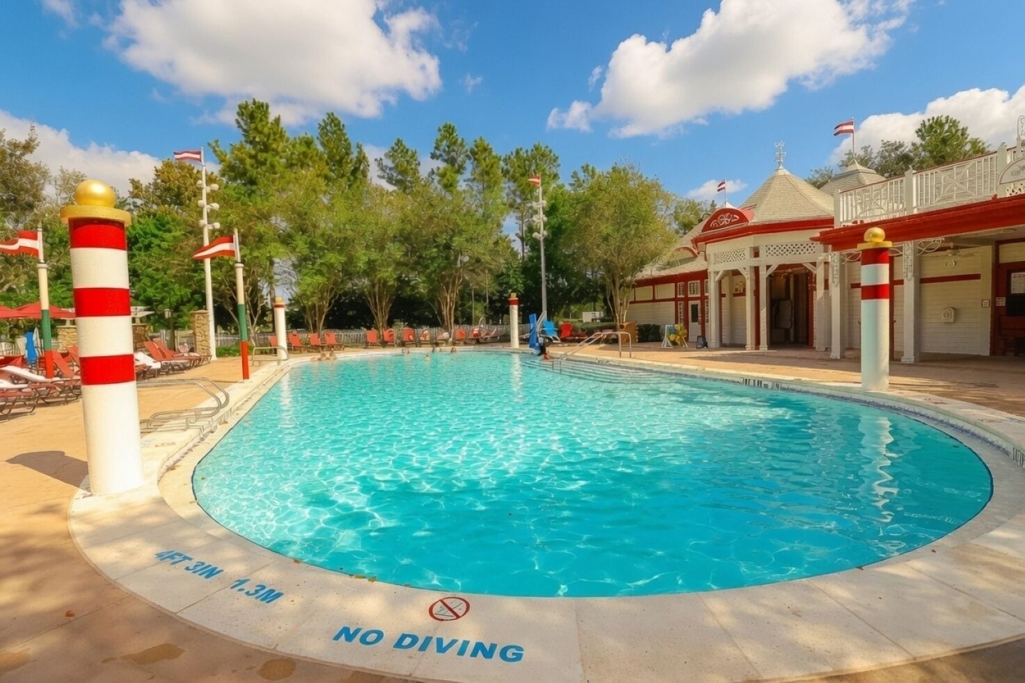 Una piscina climatizada
