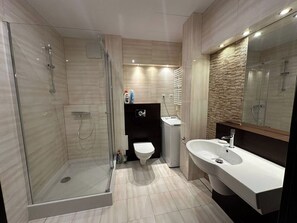 Bathroom - Stylish apartment with AC in Old Town (Kraków)