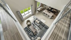 Living area - 2 in 1 | 9BR for Big Family Reunions (Kissimmee)