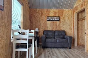 Living area - Catfish Cottage Cabin #6
The one that didn't away! (Abbeville)