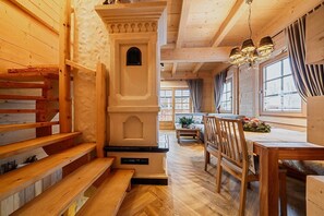 House | Dining - Highland-style Holiday Home, Sauna, Jacuzzi (Poronin)