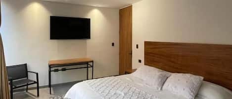 Habitación doble Deluxe, vista a la ciudad | Wifi gratis