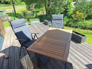 Ferienhütte | Balkon