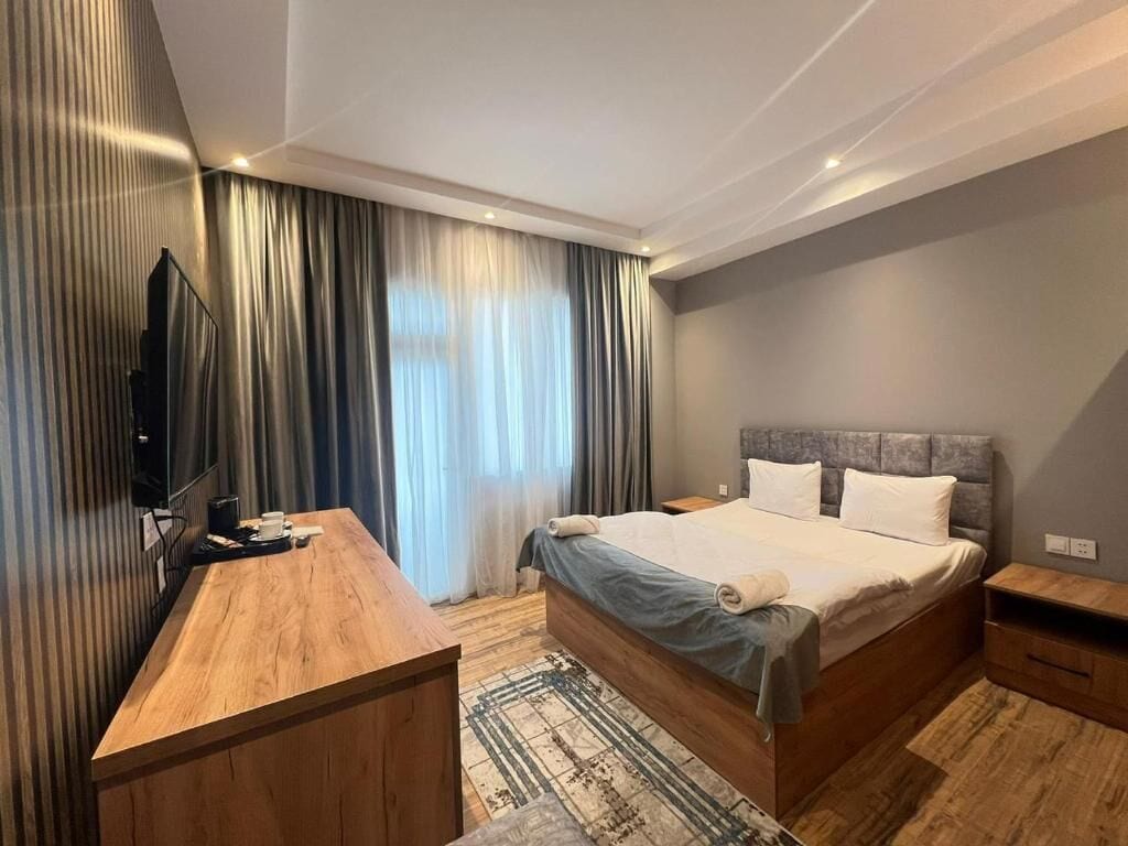 Standard Double Room, Balcony | Desk, laptop workspace
