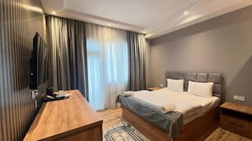 Standard Double Room, Balcony | Desk, laptop workspace