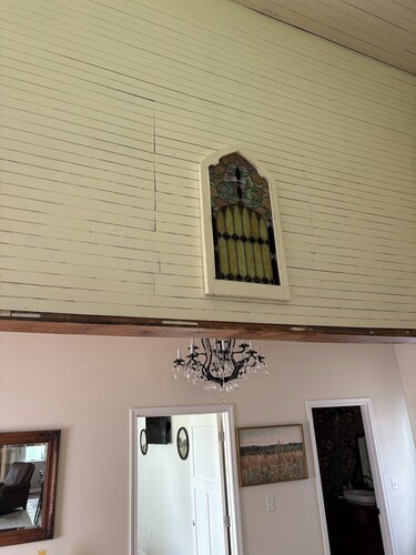 Fabulous 3 bedroom historic 1867 church in charming rural Cedar Falls / Denver.