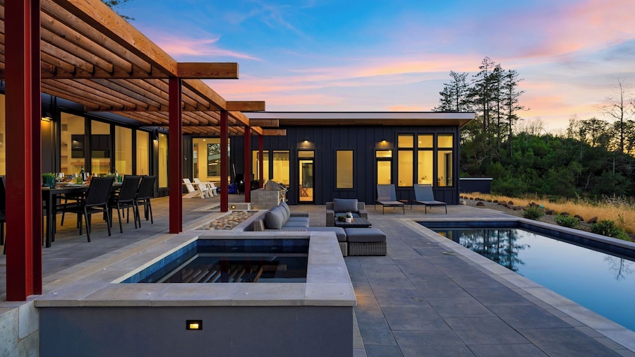 Olive & Oak by Avantstay 75-ft Lap Pool + Hot Tub + Sauna 40 Private Acres