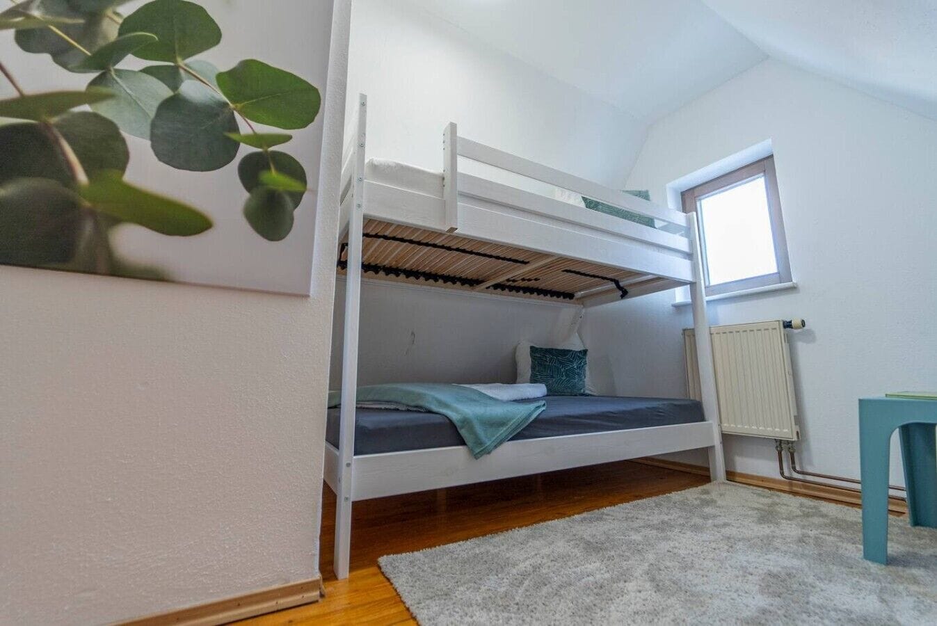 2 bedrooms, travel crib, WiFi, bed sheets