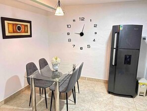 Dining - Apartment with Pool, 5 Minutes from the Beach (A). (Puerto Plata)