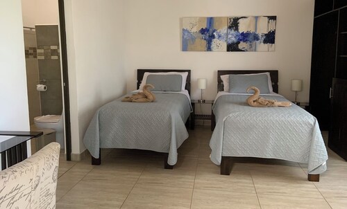 Cozy 1-bedroom Studio in perfect Sámara with AC